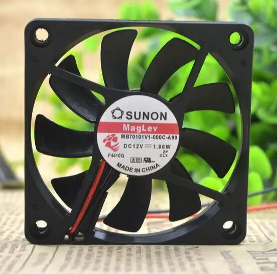 SUNON 7 см MB70101V1-000C-A99 AC/DC 12V 1,66 W 7010 70*70*10 мм 2 провода Вентилятор охлаждения
SUNON 7 см MB70101V1-000C-A99 AC/DC 12V 1,66 W 7010 70*70*10 мм 2 провода Вентилятор охлаждения