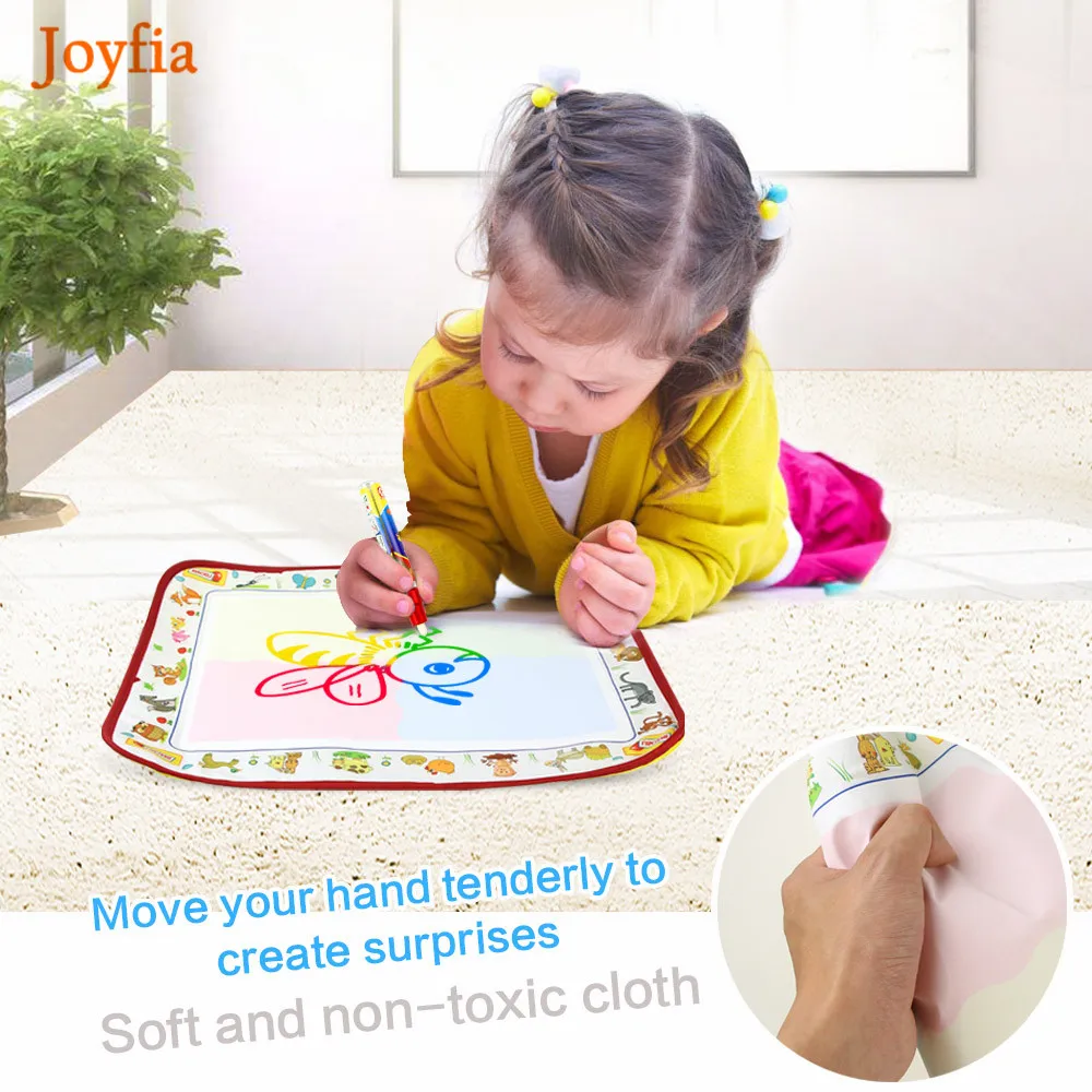 38.5*29cm Magic Water Doodle Mats & Pen Water Paint Learning Coloring Mat Drawing Rug Children Gift Educational Toys For Kids
38.5*29cm Magic Water Doodle Mats & Pen Water Paint Learning Coloring Mat Drawing Rug Children Gift Educational Toys For Kids