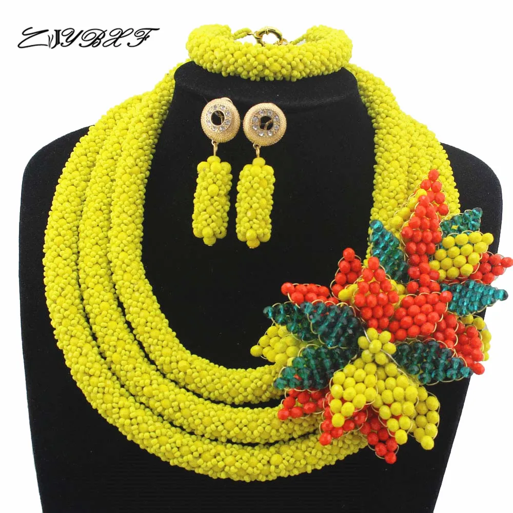 Shinny Colorful Flower Pendant Statement Necklace Set Yellow Bridal Beads Costume African Jewelry Set Free Shipping HD7667
Shinny Colorful Flower Pendant Statement Necklace Set Yellow Bridal Beads Costume African Jewelry Set Free Shipping HD7667