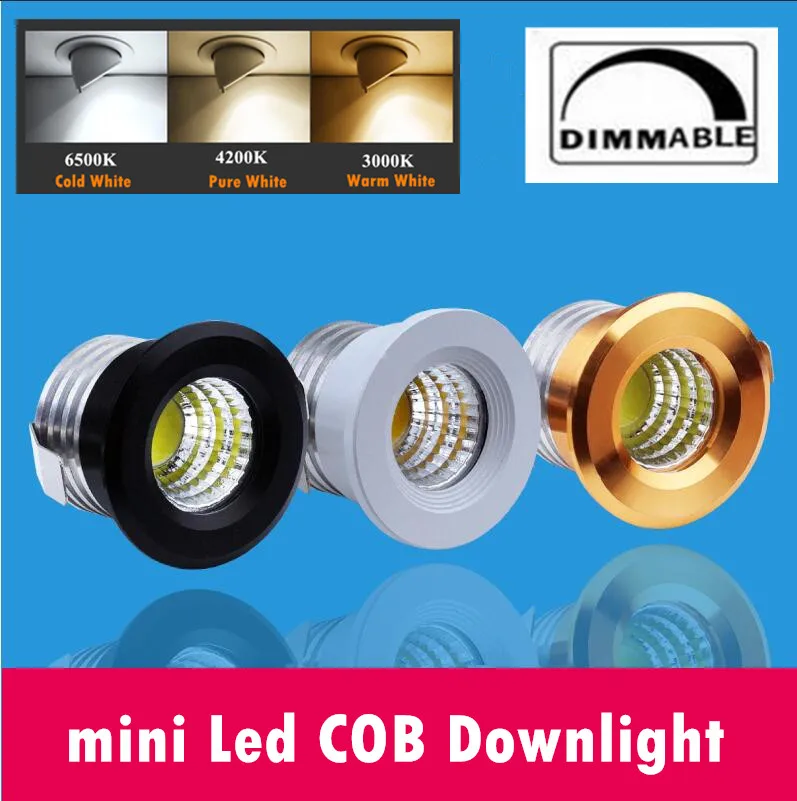Mini Dimmable LED COB Spot Light Downlight 3W 5W Ceiling Recessed Lamp 100V-240V downlights
Mini Dimmable LED COB Spot Light Downlight 3W 5W Ceiling Recessed Lamp 100V-240V downlights