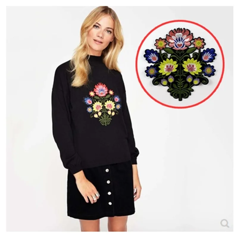 Exquisite Embroidery Flower Embroidery Applique Patches For Clothing Iron On Patch Applique For DIY Clothes Jackets Sewing Craft
Exquisite Embroidery Flower Embroidery Applique Patches For Clothing Iron On Patch Applique For DIY Clothes Jackets Sewing Craft