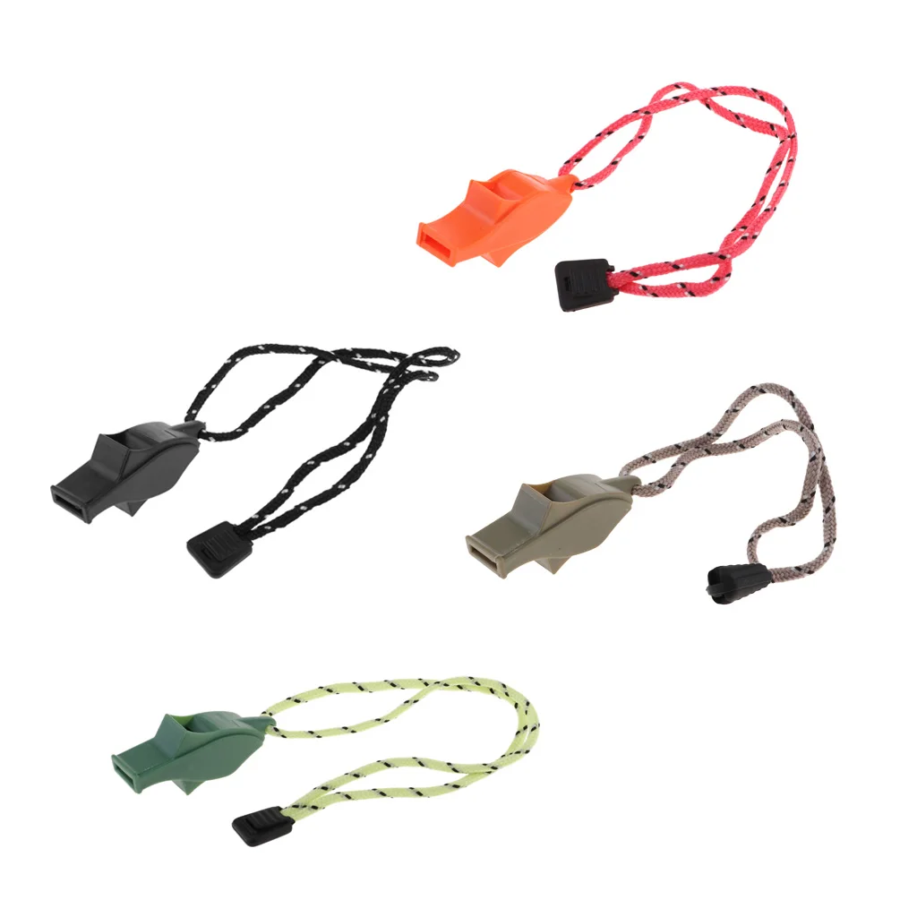 High Decibel Safety Signal Whistle with lanyard for Boating Camping Hiking Hunting Emergency Survival Dog Training Tools
High Decibel Safety Signal Whistle with lanyard for Boating Camping Hiking Hunting Emergency Survival Dog Training Tools