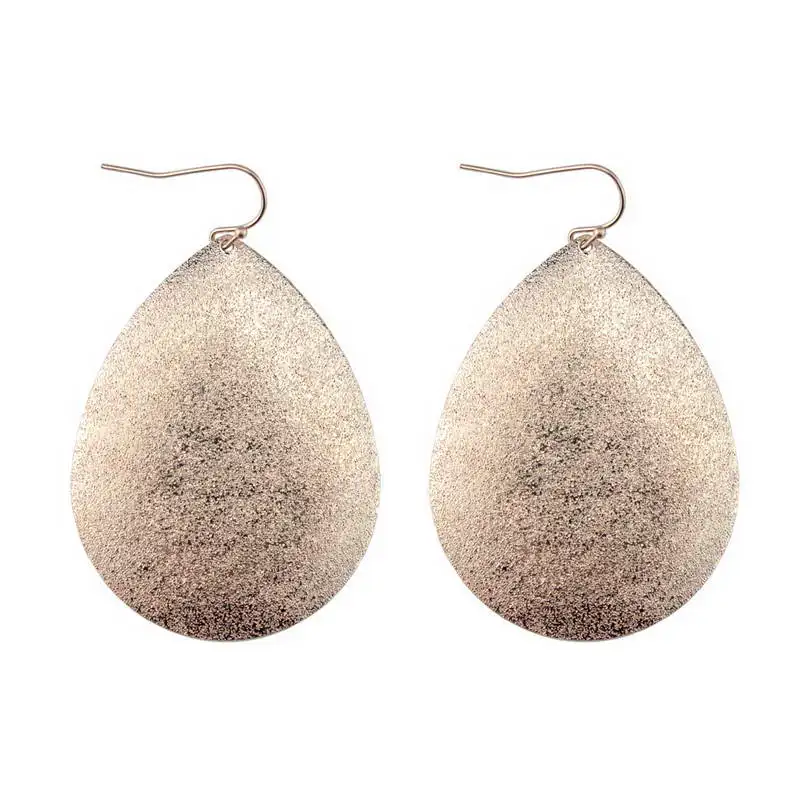 Fashion Brand Gold Small Metallic Teardrop Earrings for Women Fashion Rose Gold Hook Earrings Jewelry 2019 Wholesale
Fashion Brand Gold Small Metallic Teardrop Earrings for Women Fashion Rose Gold Hook Earrings Jewelry 2019 Wholesale