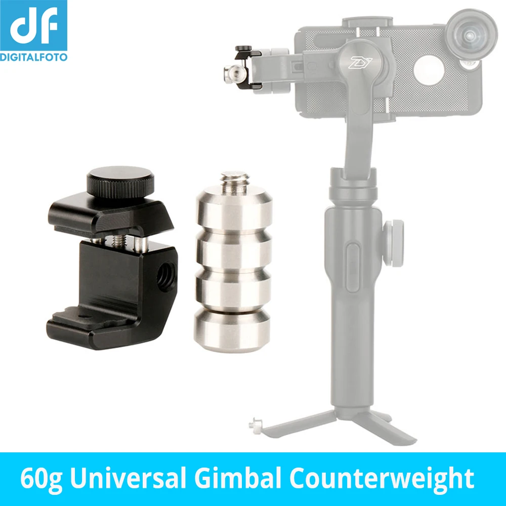 Accessories 60g Blance Plate Gimbal Counterweight Counter weight for Zhiyun Smooth 4 Q Feiyu G6 Plus Dji OSMO Anamorphic Lens
Accessories 60g Blance Plate Gimbal Counterweight Counter weight for Zhiyun Smooth 4 Q Feiyu G6 Plus Dji OSMO Anamorphic Lens