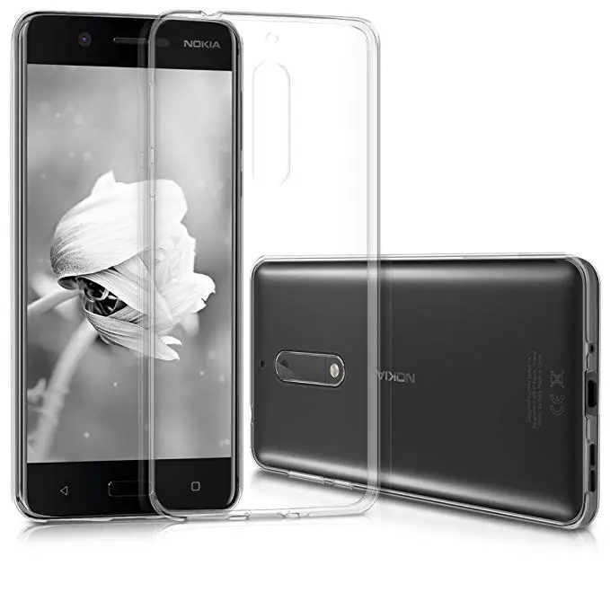 Мягкий прозрачный чехол для Nokia 8 с полной защитой Ультратонкий 5 6 3 1 7 Plus 2 X6 9