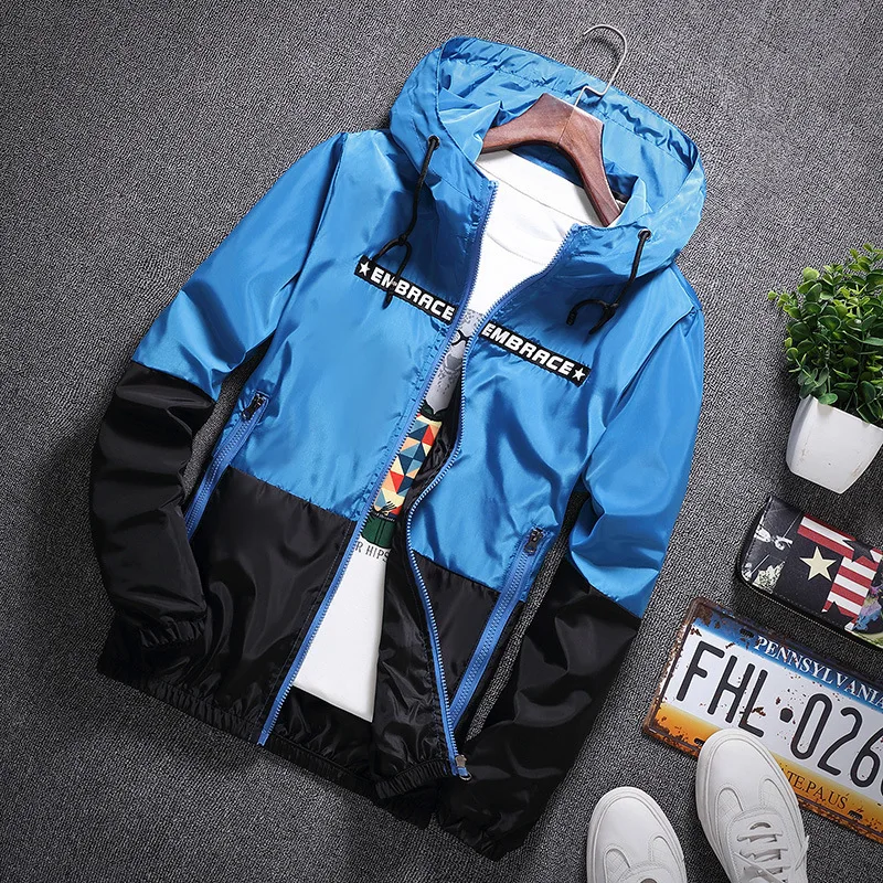 Autumn Mens Casual Camouflage Hoodie Jacket Men Casual Lightweight Waterproof Clothes Men's Windbreaker Coat Male Outwear
Autumn Mens Casual Camouflage Hoodie Jacket Men Casual Lightweight Waterproof Clothes Men's Windbreaker Coat Male Outwear