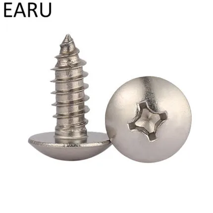 T Standard Stainless Steel 316 Cross Round Truss Pan Phillips Head Self-tapping Tapping Screws Bolt M6*16/18/20/30/35/40-100mm
T Standard Stainless Steel 316 Cross Round Truss Pan Phillips Head Self-tapping Tapping Screws Bolt M6*16/18/20/30/35/40-100mm
