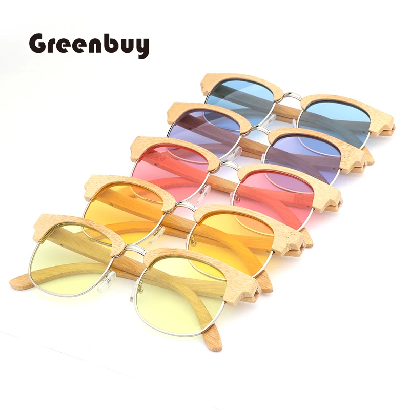 Classic half-frame sunglasses, bamboo frame, fashion perspective sunglasses, simple polarized men and women sunglasses
Classic half-frame sunglasses, bamboo frame, fashion perspective sunglasses, simple polarized men and women sunglasses