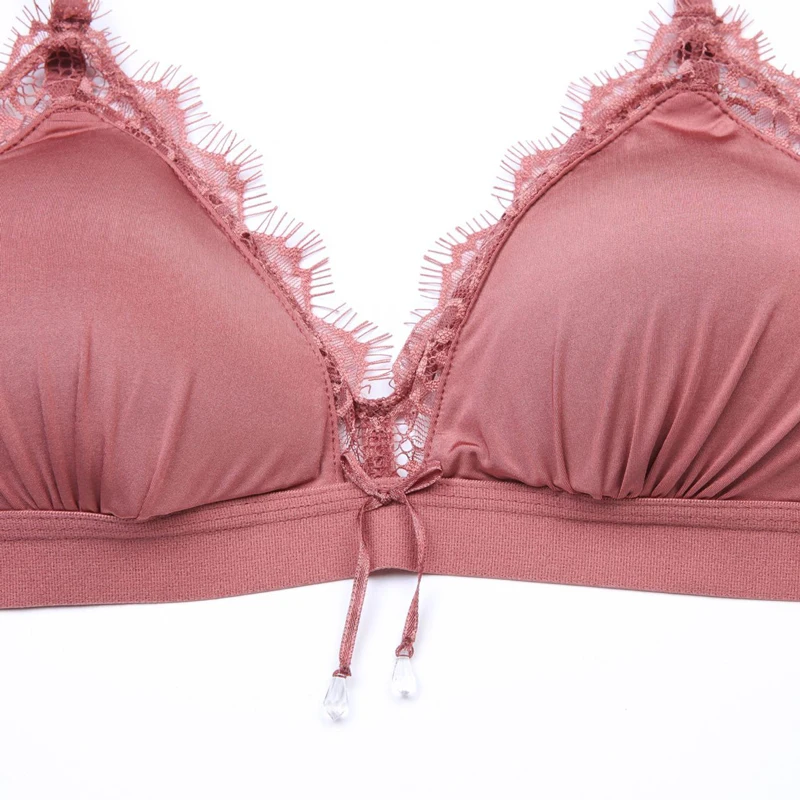 Wriufred Sexy Lace Underwear Deep V Push Up Comfortable Lingerie Set Women Triangle Cup Bra Set Wire Free Bralette Panties Sets
Wriufred Sexy Lace Underwear Deep V Push Up Comfortable Lingerie Set Women Triangle Cup Bra Set Wire Free Bralette Panties Sets