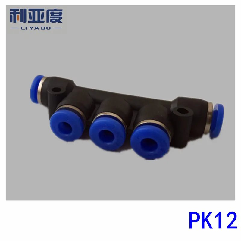 100PCS/LOT PK12 Black/White Pneumatic quick joint quickly inserted tracheal plastic joint five
100PCS/LOT PK12 Black/White Pneumatic quick joint quickly inserted tracheal plastic joint five