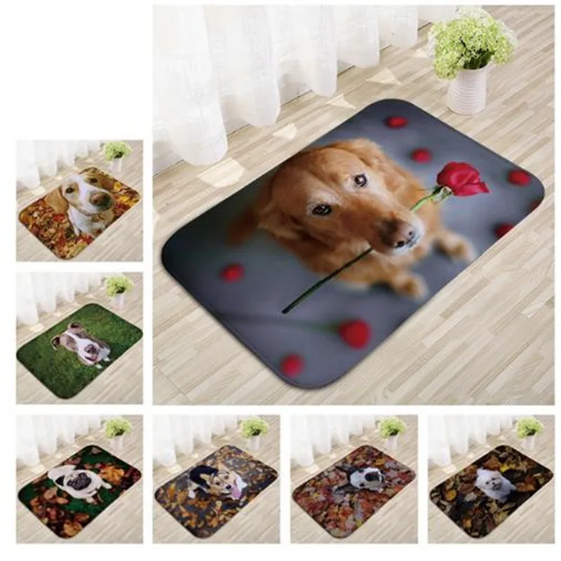 New Arrive 40*60cm Light Thin Anti Slip Mats Brief Cute Cartoon Bulldog Puppy Mats Welcome Home Entrance Door Flannel Rug
New Arrive 40*60cm Light Thin Anti Slip Mats Brief Cute Cartoon Bulldog Puppy Mats Welcome Home Entrance Door Flannel Rug