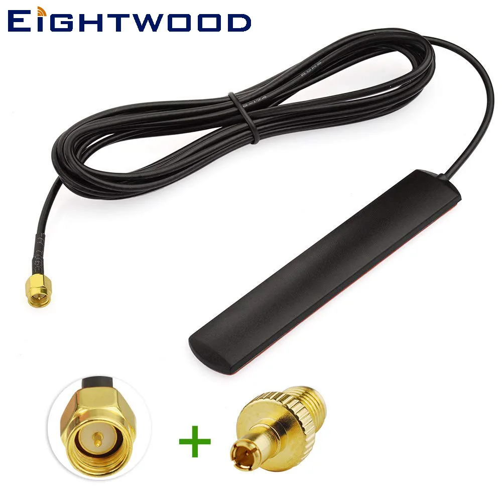 Eightwood 4G LTE Antenna Omni-Directional 698-2700MHz Windshield Mount SMA Connector TS9 Adapter for Car Vehicle Android System
Eightwood 4G LTE Antenna Omni-Directional 698-2700MHz Windshield Mount SMA Connector TS9 Adapter for Car Vehicle Android System