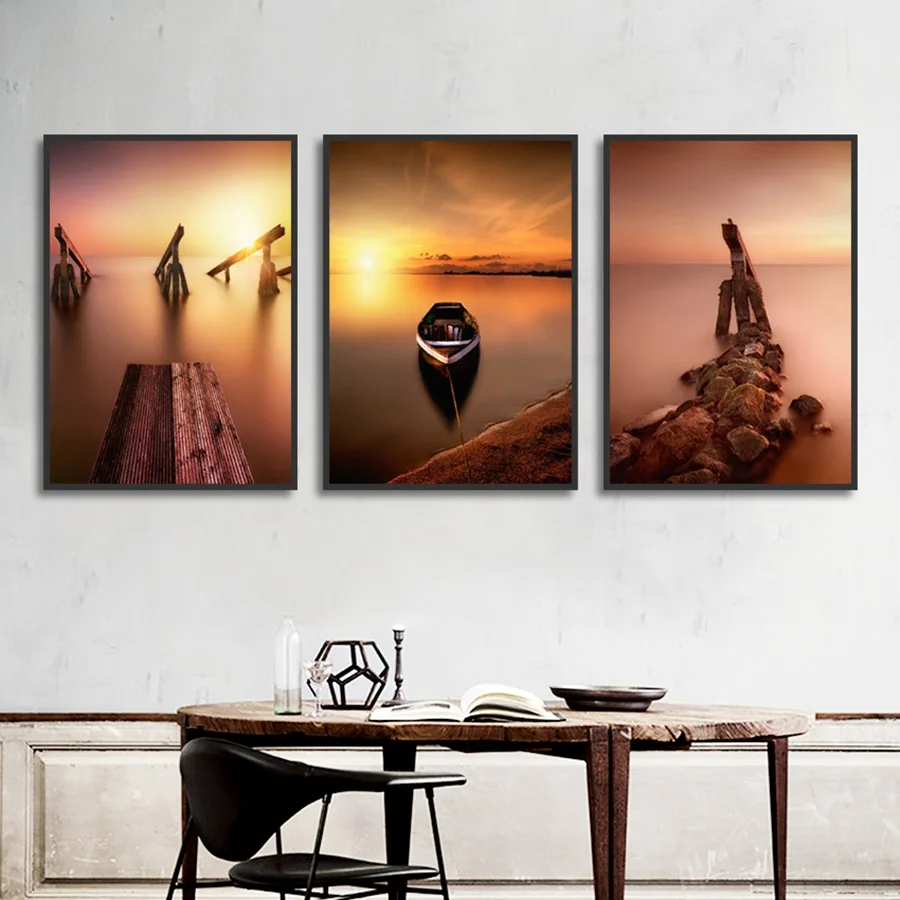 Nordic Home Decoration Sunset Seascape Posters and Prints Modern Canvas Art Oil Painting Wall Picture for Living Room Decoration
Nordic Home Decoration Sunset Seascape Posters and Prints Modern Canvas Art Oil Painting Wall Picture for Living Room Decoration