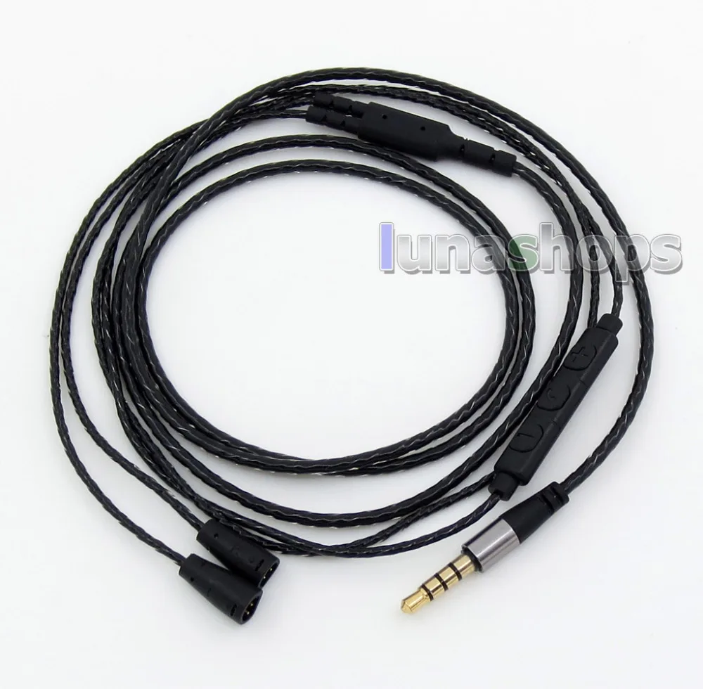 3.5mm OFC Mic Remote Volume Control PVC Skin Cable For Sennheiser IE8 IE80i Headphone LN005875
3.5mm OFC Mic Remote Volume Control PVC Skin Cable For Sennheiser IE8 IE80i Headphone LN005875