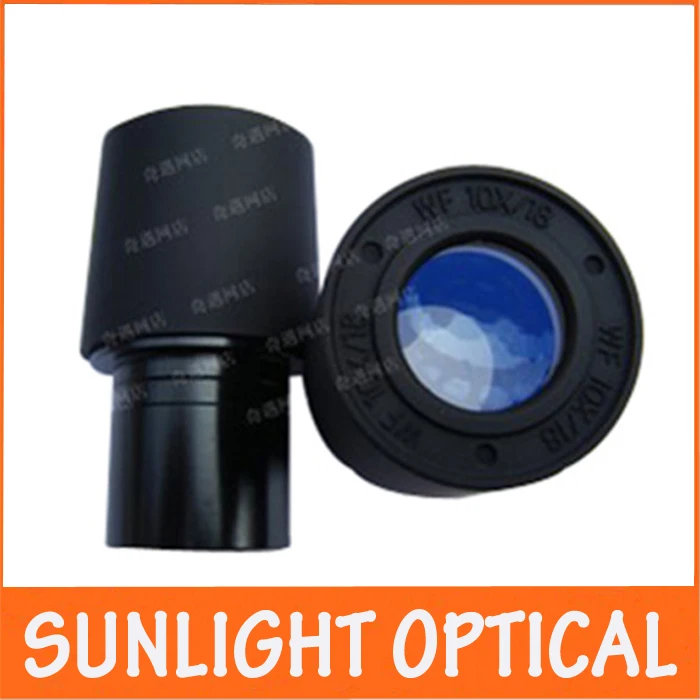 WF10X 18mm Wide Angle Plastic Shell Biological Microscope Eyepiece Lens with Mounting Size 23.2mm
WF10X 18mm Wide Angle Plastic Shell Biological Microscope Eyepiece Lens with Mounting Size 23.2mm
