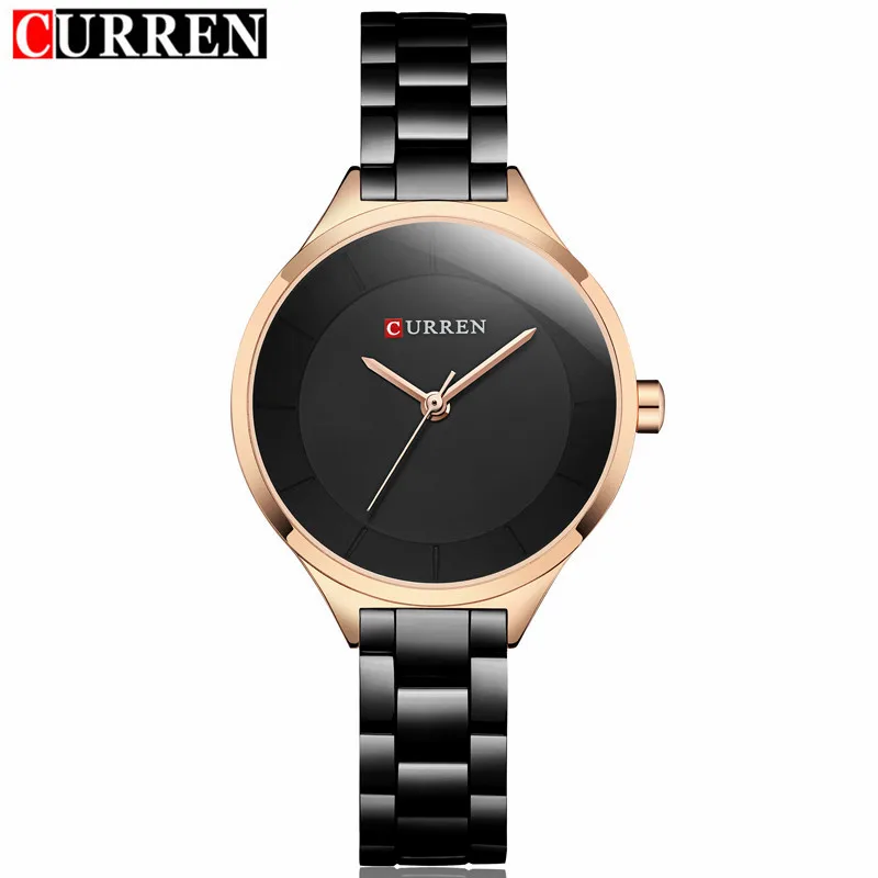 Curren Women's Watches Luxury Gold Jewelry Full Black Dress Steel Ladies Quartz Watch Fashion Stylish Watch
Curren Women's Watches Luxury Gold Jewelry Full Black Dress Steel Ladies Quartz Watch Fashion Stylish Watch