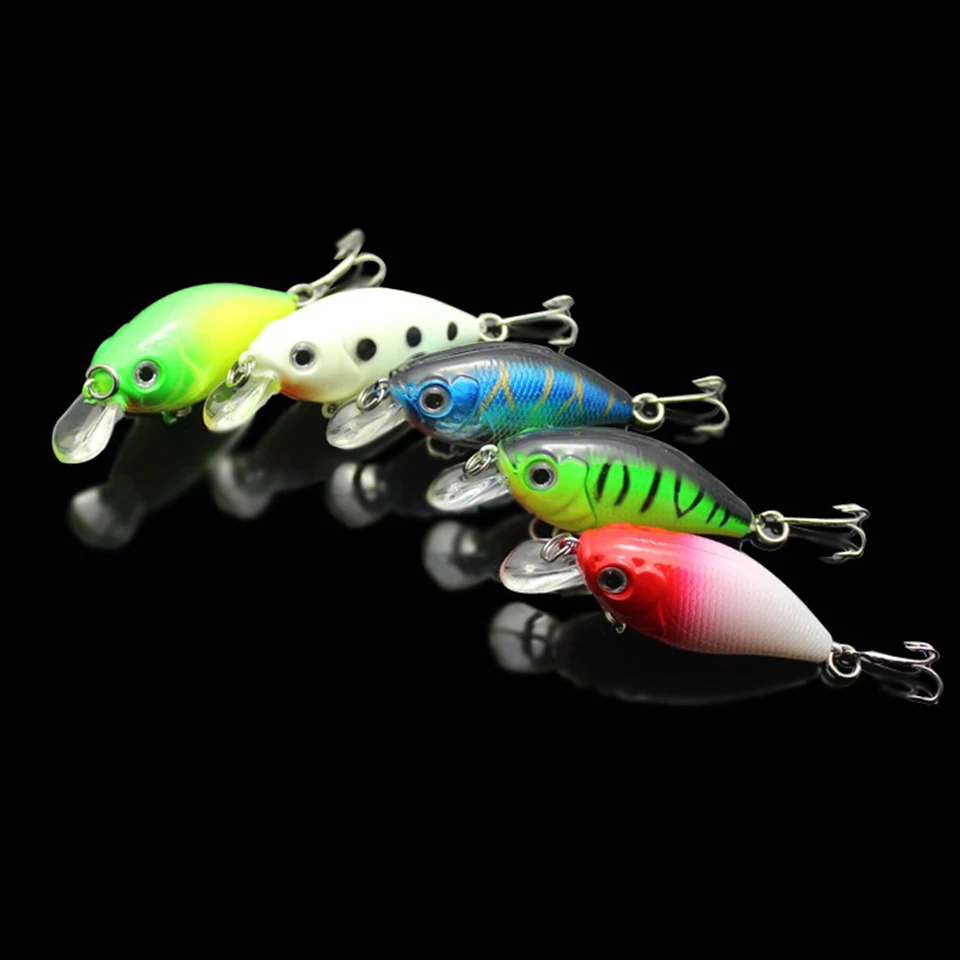 WALK FISH 5Pcs/Lot Fishing Lure 5 Color Minnow Road Bait Small Fatty Fish Bait Fishing Gear Hard Bait Spinner Artificial Bait
WALK FISH 5Pcs/Lot Fishing Lure 5 Color Minnow Road Bait Small Fatty Fish Bait Fishing Gear Hard Bait Spinner Artificial Bait