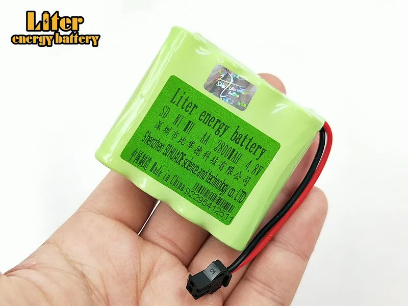 4.8V 2800mAh Ni-MH Battery With 5 in 1 Charger For Remote Control Toys Lighting Electric Tool AA Group RC TOYS Battery Group
4.8V 2800mAh Ni-MH Battery With 5 in 1 Charger For Remote Control Toys Lighting Electric Tool AA Group RC TOYS Battery Group