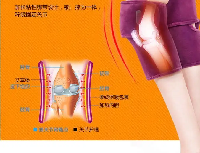 

Kneading Vibrating Knee Massage Heating Moxibustion Therapy Electrical Leg Belt Gloves Joint Arm Massager Relief Pain