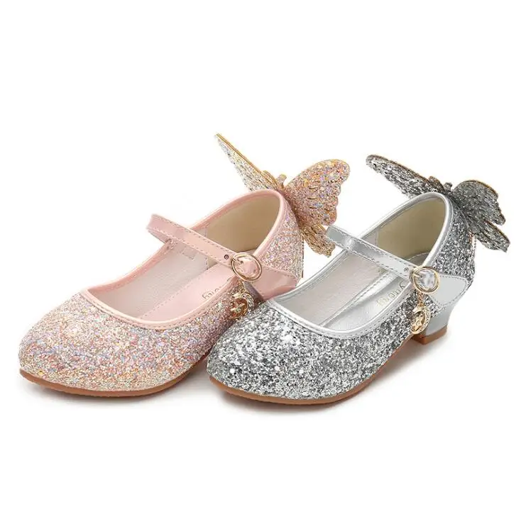 Girls Princess shoes children's high heels crystal show shoes shoes 2019 new wedding banquet Princess shiny butterfly shoes
Girls Princess shoes children's high heels crystal show shoes shoes 2019 new wedding banquet Princess shiny butterfly shoes