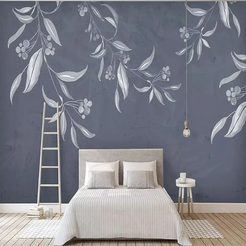 3D Photo Wallpaper Navy Blue Ya Nordic Style Leaf Texture Wall Cloth For Living Room Bedroom Wall Waterproof 3D Large Mural Roll
3D Photo Wallpaper Navy Blue Ya Nordic Style Leaf Texture Wall Cloth For Living Room Bedroom Wall Waterproof 3D Large Mural Roll