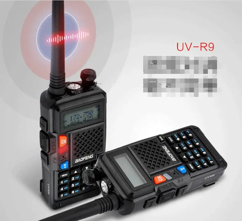 BaoFeng BF R9 UV T2 портативная рация dual band 136 174 МГц 400 520 USB напрямую зарядное устройство