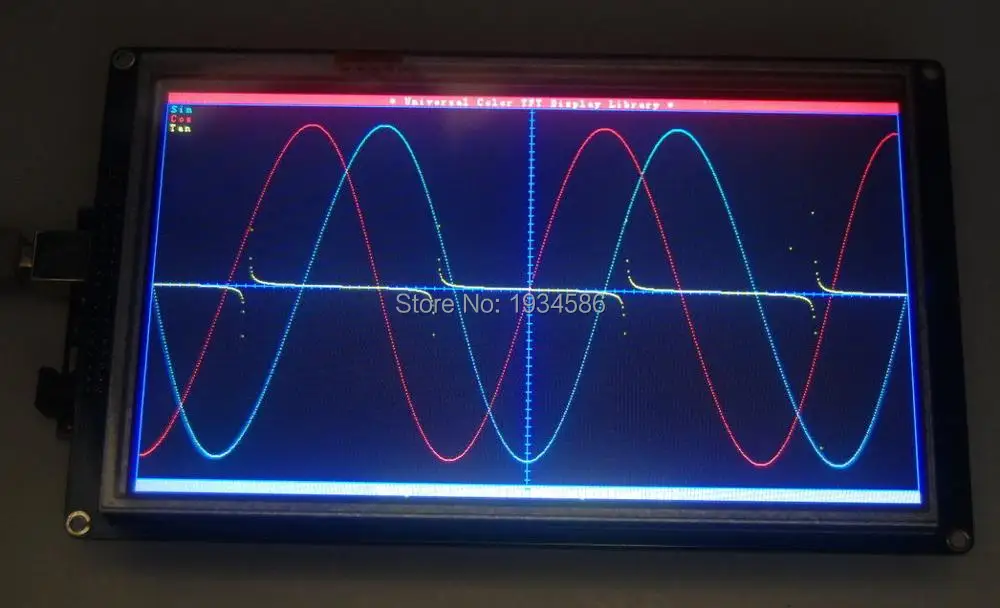 7 0 "дюймовый TFT ЖК дисплей 800*480 Сенсорная панель экран модуль с SSD1963 контроллер SD