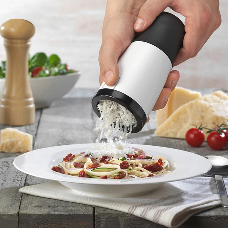 1 Pcs Cheese Grater Shaver Cheese Slicer Mill Kitchen Gadget With Changeable Blades Cheese Grinder
1 Pcs Cheese Grater Shaver Cheese Slicer Mill Kitchen Gadget With Changeable Blades Cheese Grinder