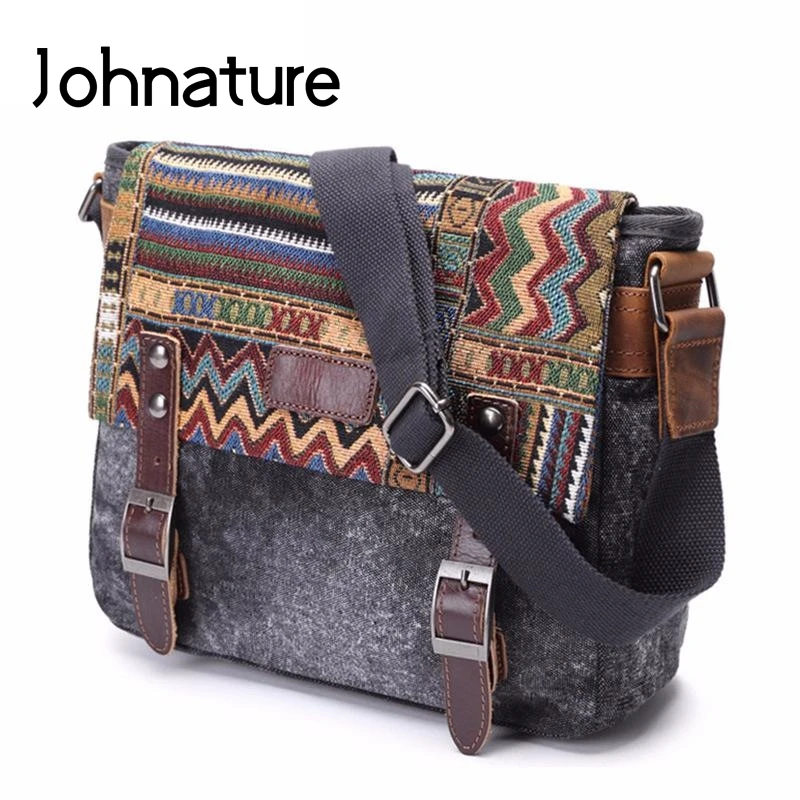 Мужская винтажная Холщовая Сумка Johnature, вместительная износостойкая сумка через плечо в этническом стиле, для отдыха, 2021
Мужская винтажная Холщовая Сумка Johnature, вместительная износостойкая сумка через плечо в этническом стиле, для отдыха, 2021