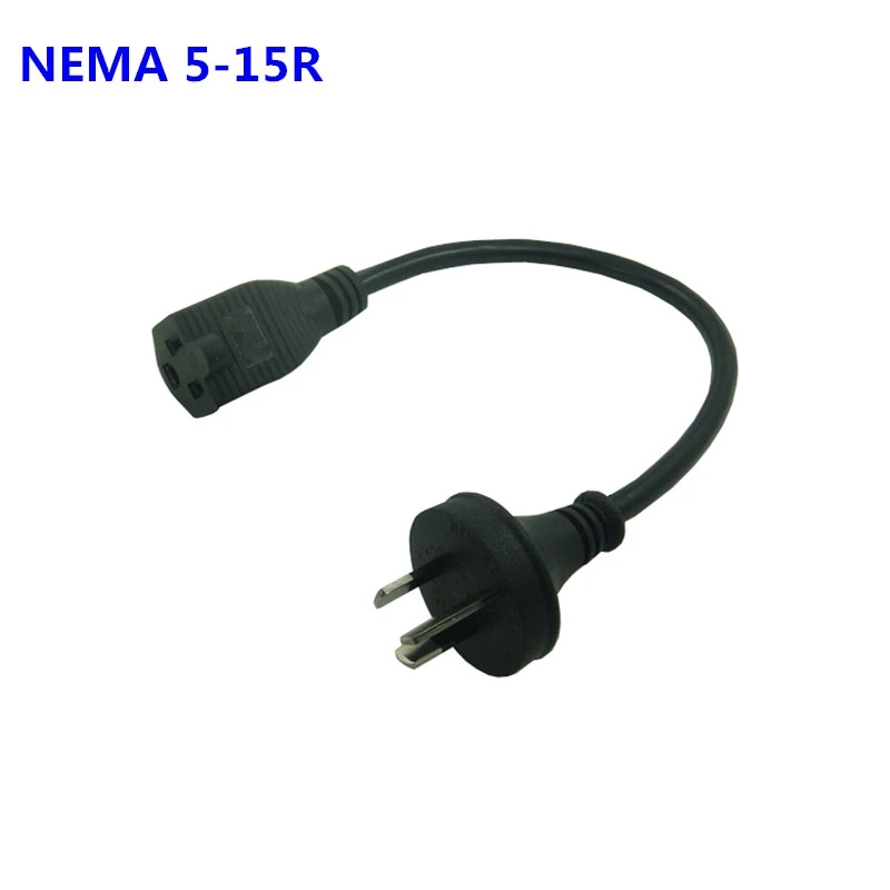 AU AS3112 Australia to US America NEMA 5-15R Digital Portable Conversion Power Short Cable PDU UPS Cord 20cm
AU AS3112 Australia to US America NEMA 5-15R Digital Portable Conversion Power Short Cable PDU UPS Cord 20cm