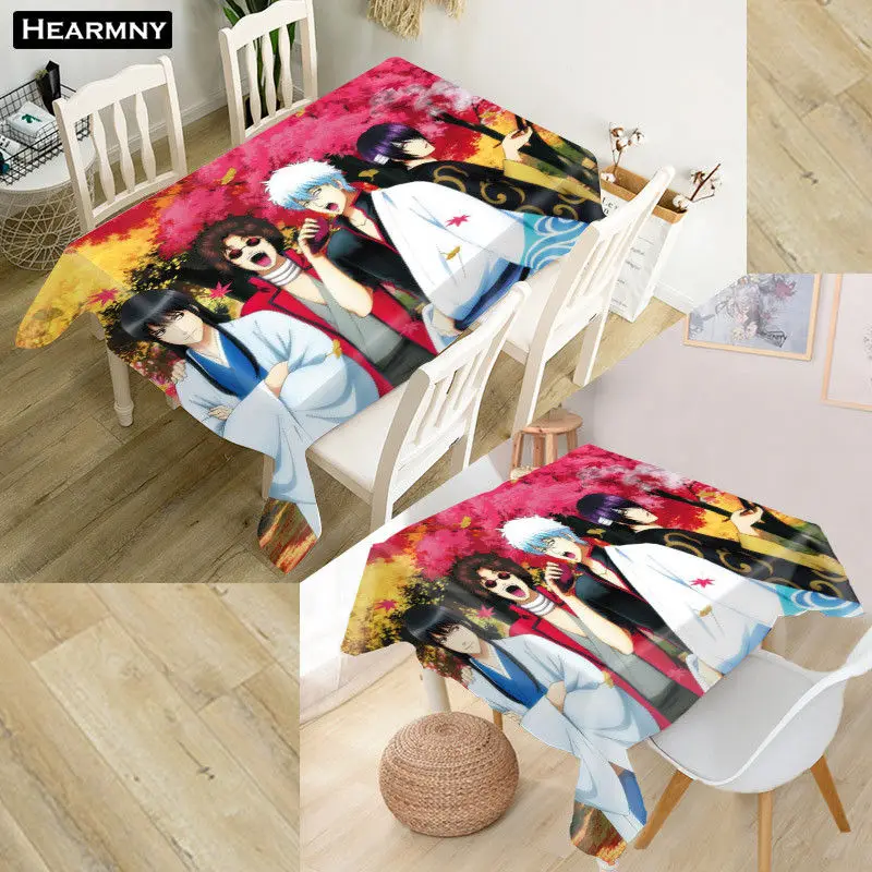 HEARMNY Gin Tama Hot Sale Tablecloth 3D Oxford Fabric Square/Rectangular Dust-proof Table Cover For Party Home Decor TV Covers
HEARMNY Gin Tama Hot Sale Tablecloth 3D Oxford Fabric Square/Rectangular Dust-proof Table Cover For Party Home Decor TV Covers
