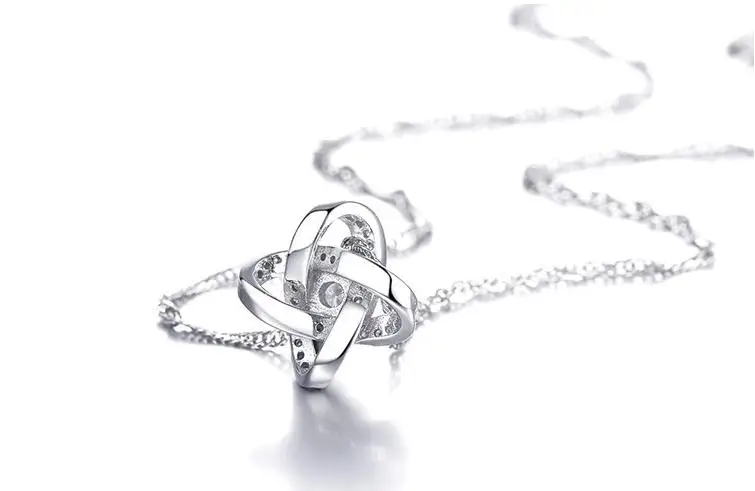 925 sterling silver hot sell shiny crystal flower ladies pendant necklace jewelry female water-wave chain Christmas gift
925 sterling silver hot sell shiny crystal flower ladies pendant necklace jewelry female water-wave chain Christmas gift