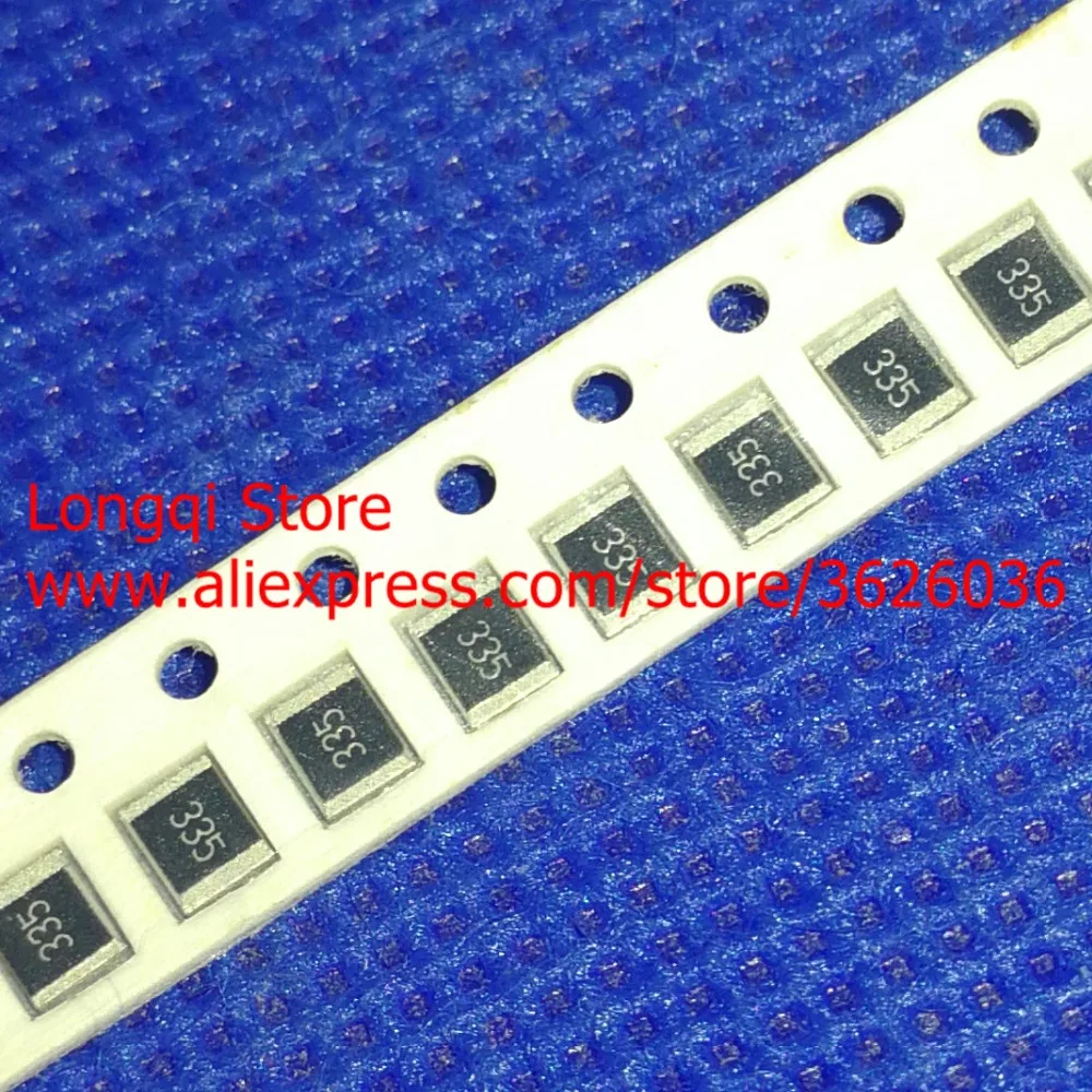 100PCS 1210 3225 patch resistor 1/3W 1.5M 2M 3M 3.3M 4.7M 5.1M 5.6M 6.8M 8.2M 10M 5% SMD resistance
100PCS 1210 3225 patch resistor 1/3W 1.5M 2M 3M 3.3M 4.7M 5.1M 5.6M 6.8M 8.2M 10M 5% SMD resistance