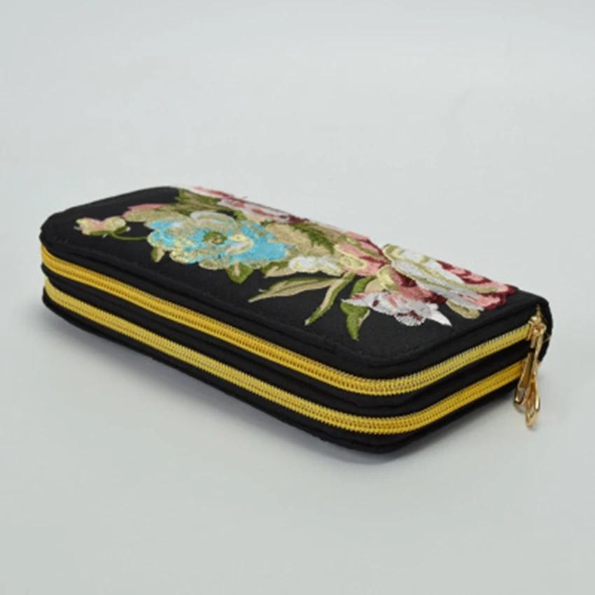 2019 new national wind embroidered long wallet female double-sided embroidery double zipper multi-function hand phone bag vacati
2019 new national wind embroidered long wallet female double-sided embroidery double zipper multi-function hand phone bag vacati