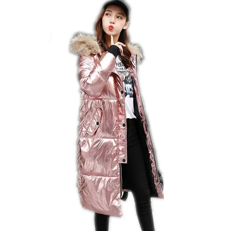 New Fashion Streetwear Winter Women Jackets 2018 Bright Long Sleeve Down Jackets Female Hooded Fur Collar Long Parkas Mujer Q924
New Fashion Streetwear Winter Women Jackets 2018 Bright Long Sleeve Down Jackets Female Hooded Fur Collar Long Parkas Mujer Q924
