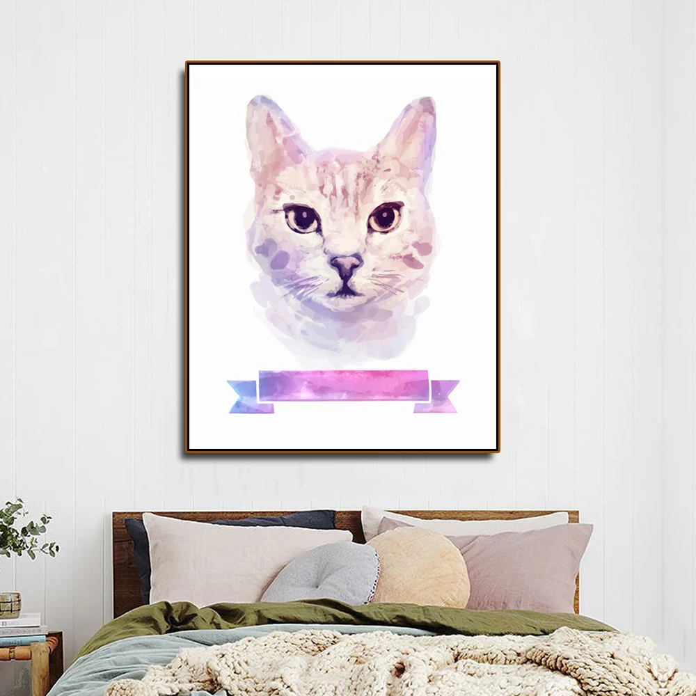 Laeacco Watercolor Cat Decoration Canvas Painting Calligraphy Pictures For Living Room Bedroom Artwork Modern Home Wall No Frame
Laeacco Watercolor Cat Decoration Canvas Painting Calligraphy Pictures For Living Room Bedroom Artwork Modern Home Wall No Frame