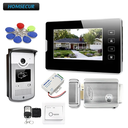 HOMSECUR 7inch Wired Video Door Entry Call System with IR Night Vision for Home Security
HOMSECUR 7inch Wired Video Door Entry Call System with IR Night Vision for Home Security