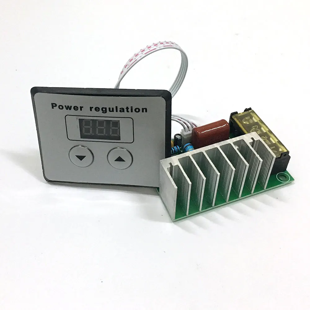LED Display AC 220V 4000W SCR Voltage Regulator Control light Dimming Dimmers Thermostat Temperature
LED Display AC 220V 4000W SCR Voltage Regulator Control light Dimming Dimmers Thermostat Temperature