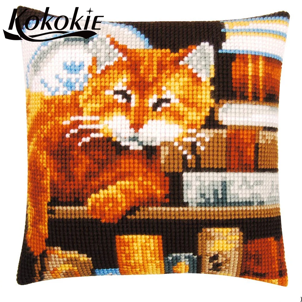 diy cross stitch pillow kits material for handicraft embroidery yarn pillowcase cartoon throw pillow embroider needlework kits
diy cross stitch pillow kits material for handicraft embroidery yarn pillowcase cartoon throw pillow embroider needlework kits