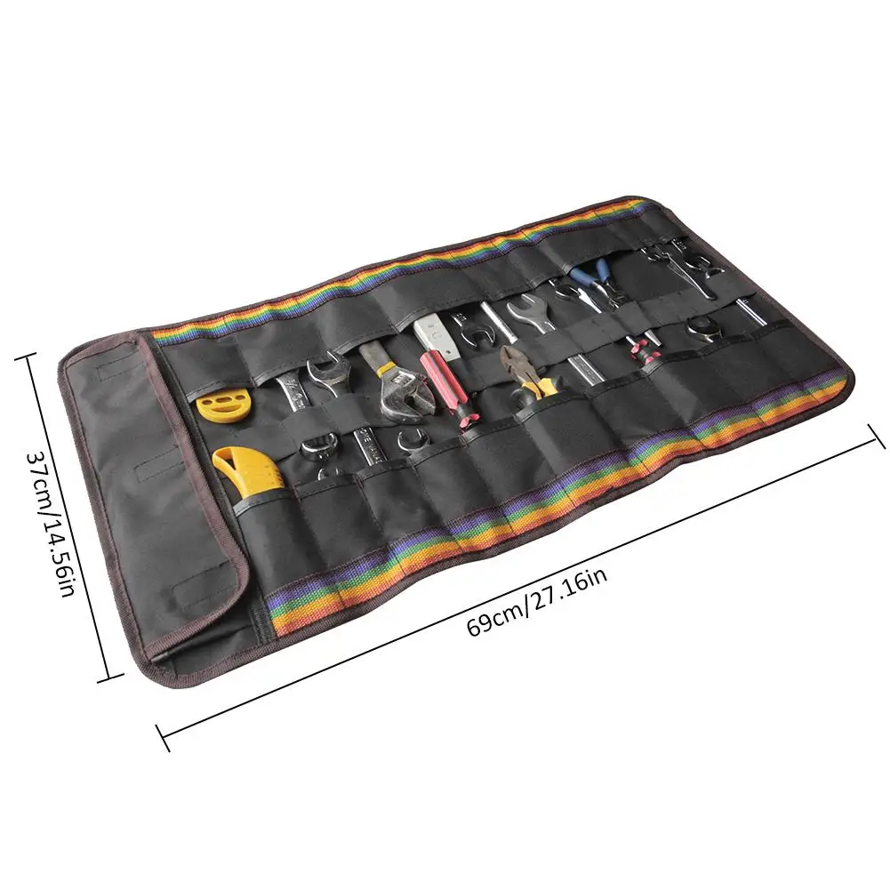 High Quality Multi-function Tool Kit Car Repairs Handbags The Starter Tool Pliers Hold The Hanging Bag Miscellaneous Storage
High Quality Multi-function Tool Kit Car Repairs Handbags The Starter Tool Pliers Hold The Hanging Bag Miscellaneous Storage