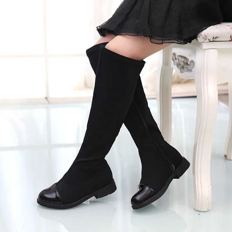 Child Boots Winter Warming Shoes Kids Baby Girls Plush Cotton Stretch Fabric Jackboot Children Single Knee Boots Autumn Shoes
Child Boots Winter Warming Shoes Kids Baby Girls Plush Cotton Stretch Fabric Jackboot Children Single Knee Boots Autumn Shoes