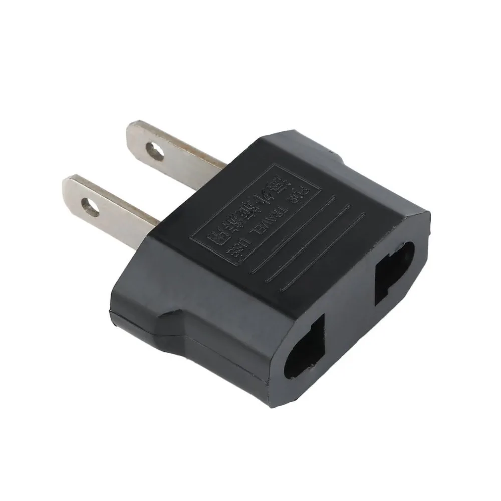 Universal EU To US AC Power Plug Adapter Adaptor Travel Converter Black Travel Wall Power Charger Converter
Universal EU To US AC Power Plug Adapter Adaptor Travel Converter Black Travel Wall Power Charger Converter