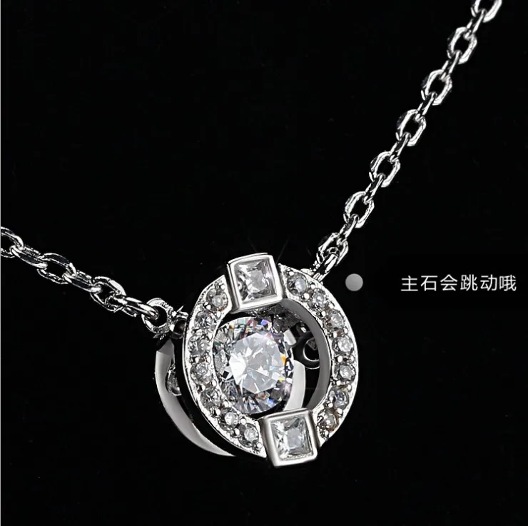 New Fashion Jewelry Crystal from Swarovskis Smart necklace beat heart pendant female fashion wild clavicle chain for Women Party
New Fashion Jewelry Crystal from Swarovskis Smart necklace beat heart pendant female fashion wild clavicle chain for Women Party