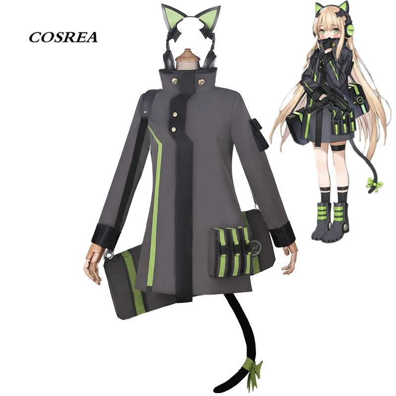 COSREA Hot Game Girls Frontline Cosplay Costume TMP ump 45 Jacket Coat Costumes Halloween Party For Adult Woman
COSREA Hot Game Girls Frontline Cosplay Costume TMP ump 45 Jacket Coat Costumes Halloween Party For Adult Woman