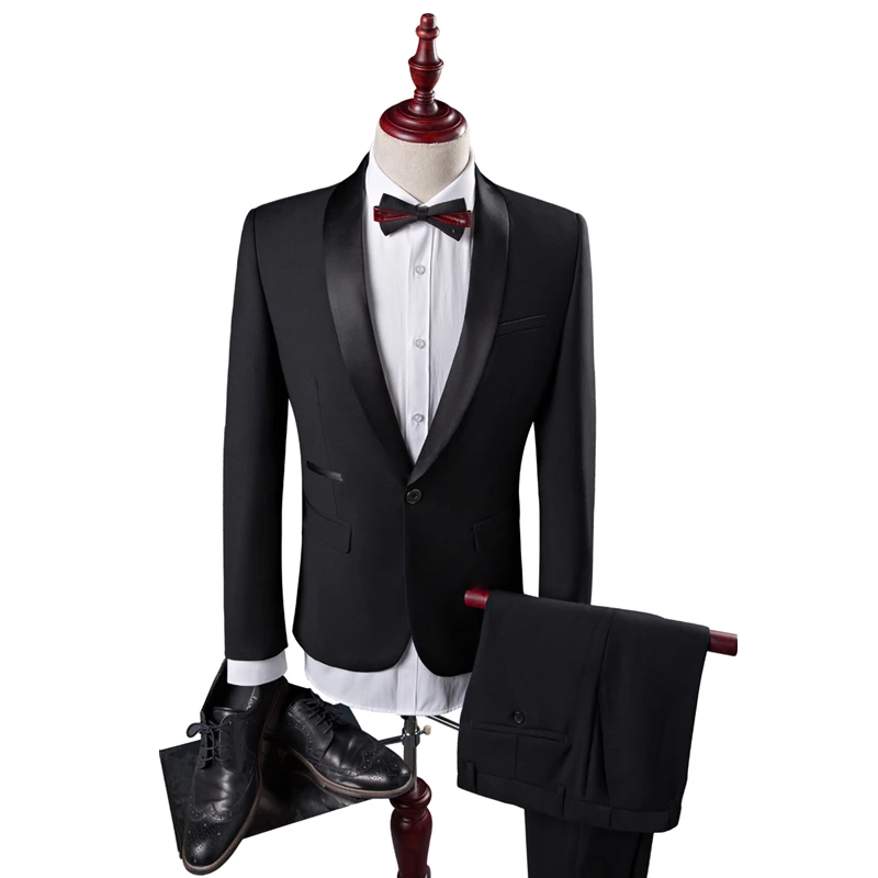 2017 new seasons style men boutique suit business suits slim code occupation groom wedding dress suit size S-3XL (Jacket+Pants)
2017 new seasons style men boutique suit business suits slim code occupation groom wedding dress suit size S-3XL (Jacket+Pants)