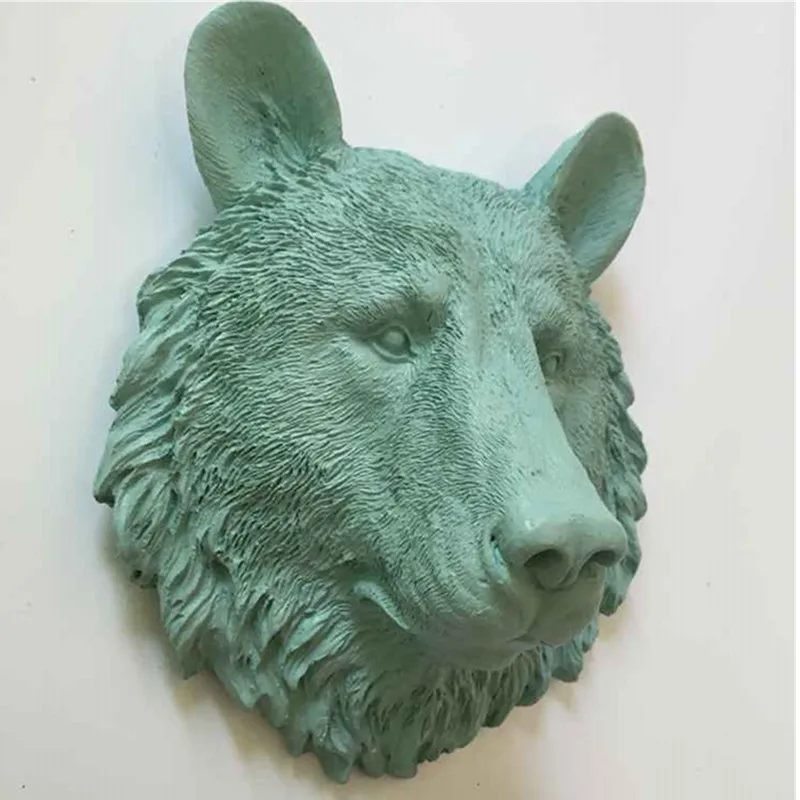 Creative European Retro Bear Head Simulation Animal Wall Decoration Home Study Living Room Bar Wall Hanging Decoration M1853
Creative European Retro Bear Head Simulation Animal Wall Decoration Home Study Living Room Bar Wall Hanging Decoration M1853