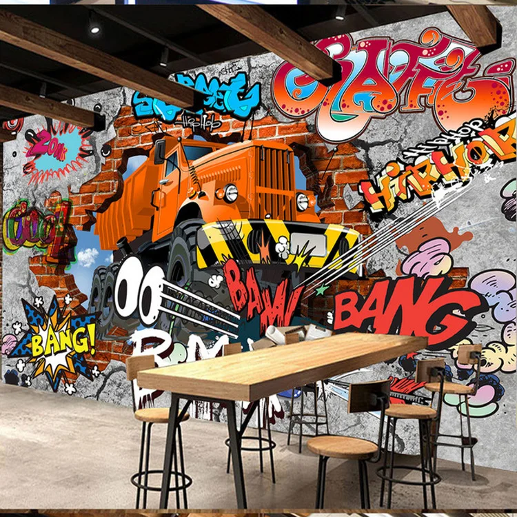 Custom Poster Photo Wallpaper Retro Nostalgia 3D Cartoon Car Graffiti Mural Wallpaper For Living Room TV Backdrop Wall Paper
Custom Poster Photo Wallpaper Retro Nostalgia 3D Cartoon Car Graffiti Mural Wallpaper For Living Room TV Backdrop Wall Paper