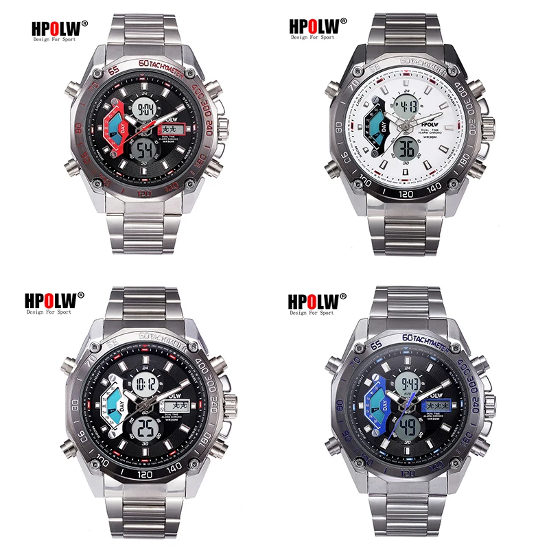 Мужские Цифровые светодио дный светодиодные военные часы лучший бренд класса