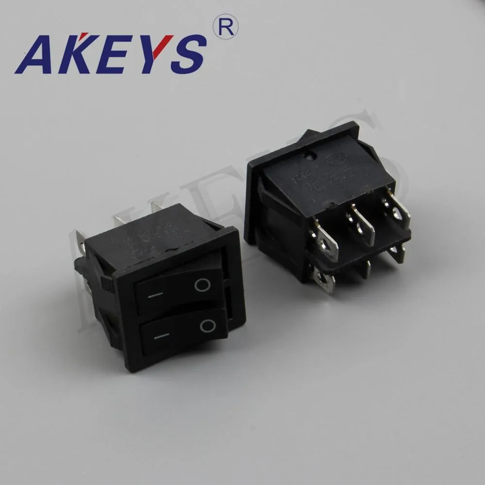 5PCS KCD4-202-6P 6pins 2nd gear 31*25mm rocker switch High - life ship type switch
5PCS KCD4-202-6P 6pins 2nd gear 31*25mm rocker switch High - life ship type switch