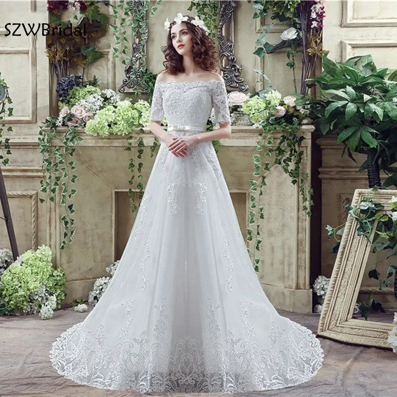 Vestido de noiva Three quarter White Mermaid wedding dresses 2021 Casamento vestidos de noiva Lace wedding dress
Vestido de noiva Three quarter White Mermaid wedding dresses 2021 Casamento vestidos de noiva Lace wedding dress